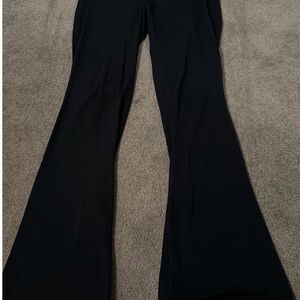 Chic Black Flared Women's Pants